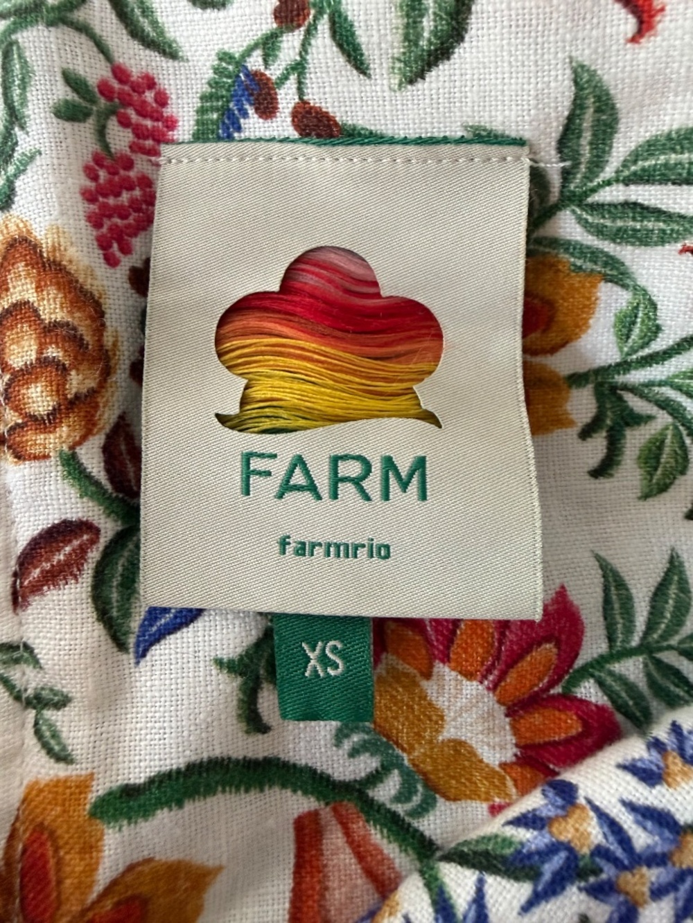 Farm Rio belted romper - Picture 2 of 2